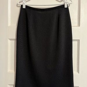 Dark Gray Doncaster Pencil Skirt - image 1